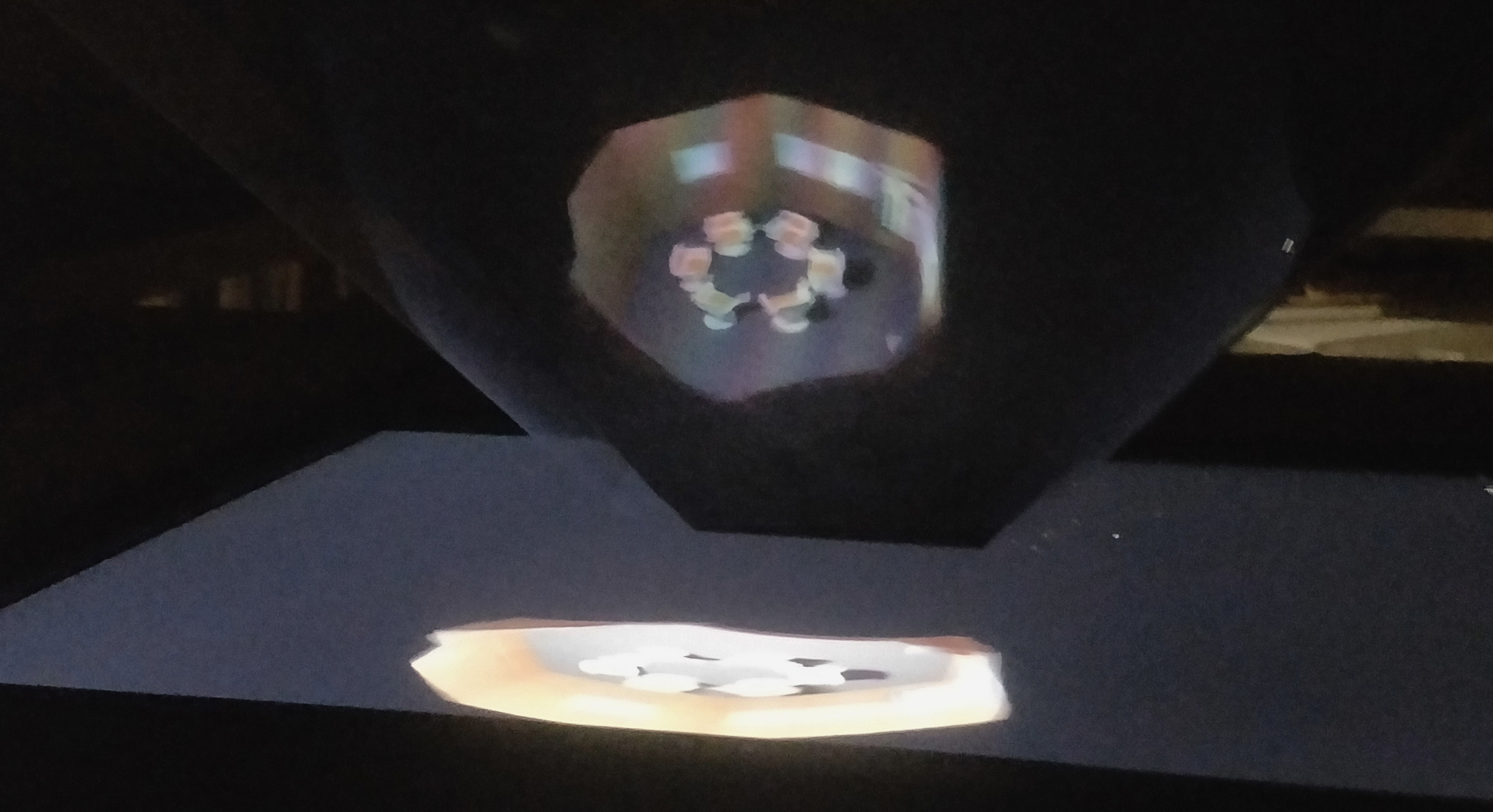 Anamorphic CG installation 1